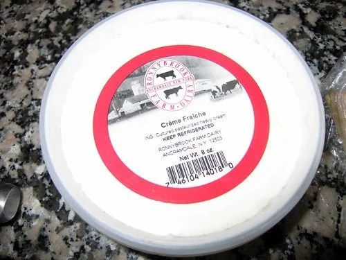 Crème fraîche and other words with funny punctuation [PLUS: Creamy Lemon Risotto]