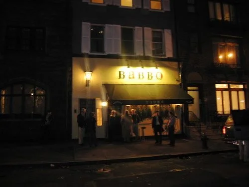 A Blind Date At Babbo