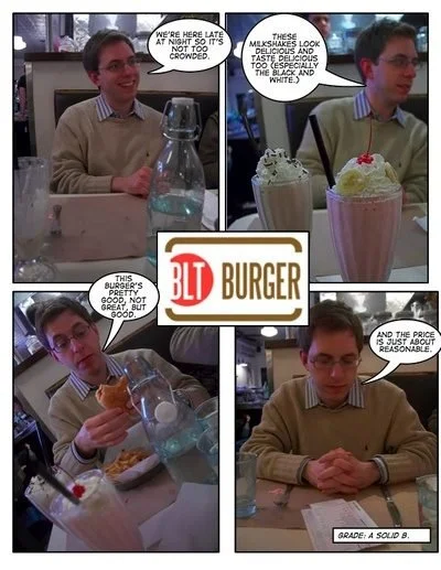 A Very Thoughtful Review of B.L.T. Burger