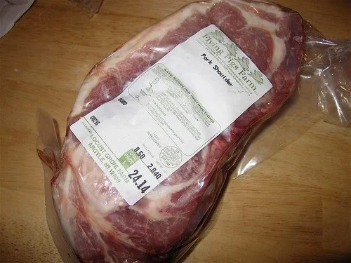 A Pork Shoulder To Cry On (With Blue Potatoes)