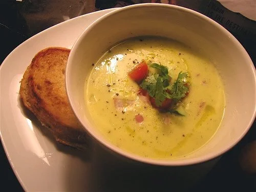 Hey Muchacho, Make Gazpacho (and Parmesan Grilled Cheese!)