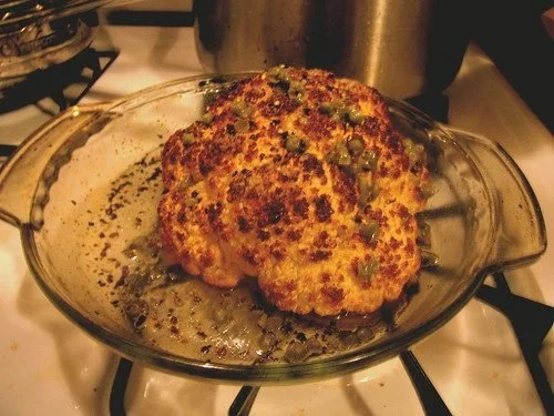 Bring Me The Head of Roasted Cauliflower