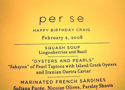 The Seven Stages of Dining at Per Se (Craig’s Birthday Lunch)