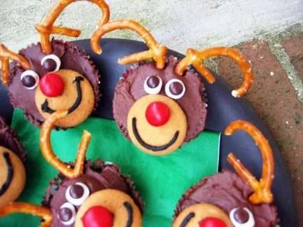 Katy’s Reindeer Cupcakes