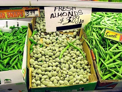 Green Almonds
