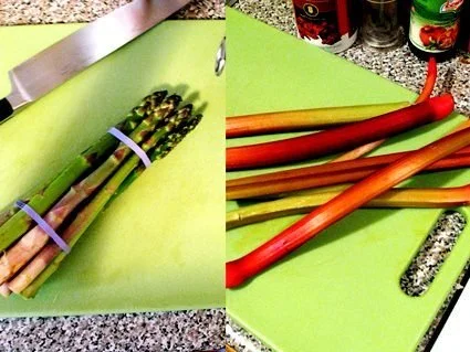 Asparagus & Rhubarb