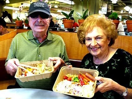 Dinner at Whole Foods