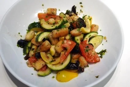 Herb Gnocchi with Summer Vegetables