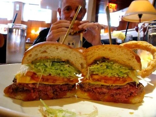 The Burger at Lure Fishbar