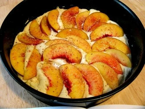 Nectarine Cake
