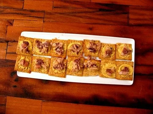 Sardines, Mustard & Triscuits