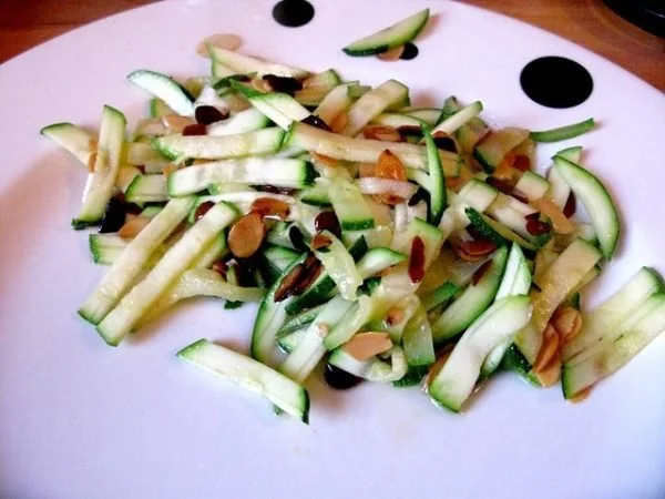 Zucchini with Almonds