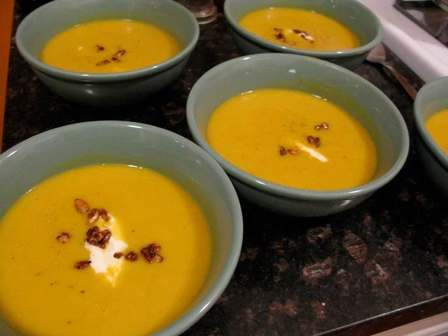 Roasted Squash & Fennel Soup