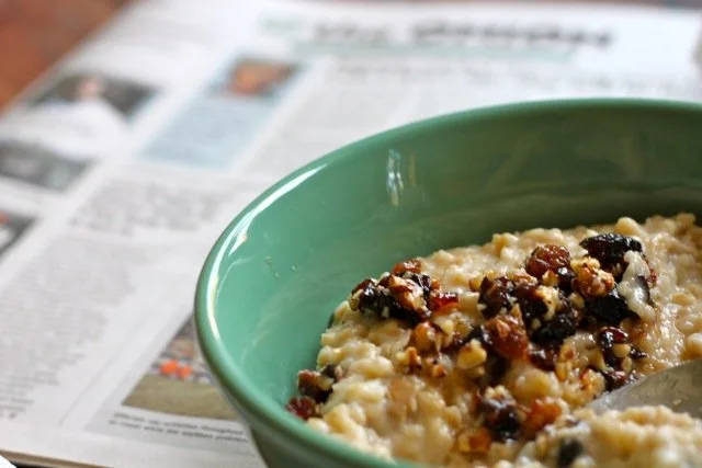 Sunday Morning Oatmeal