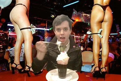 Waiter! There’s a Nipple in My Soup! (A Review of Robert’s Restaurant at Scores Gentleman’s Club by Cole Escola)