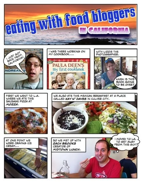 Eating With Food Bloggers in California
