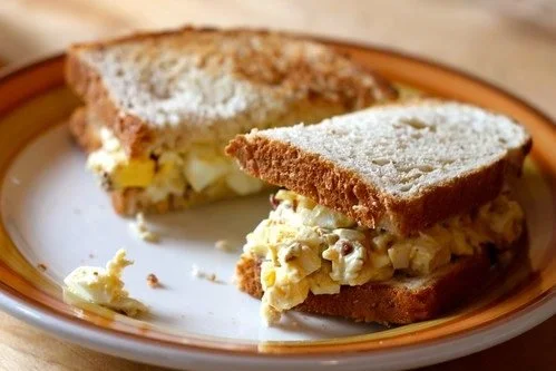 Egg Salad with Sun-Dried Tomatoes & Anchovies