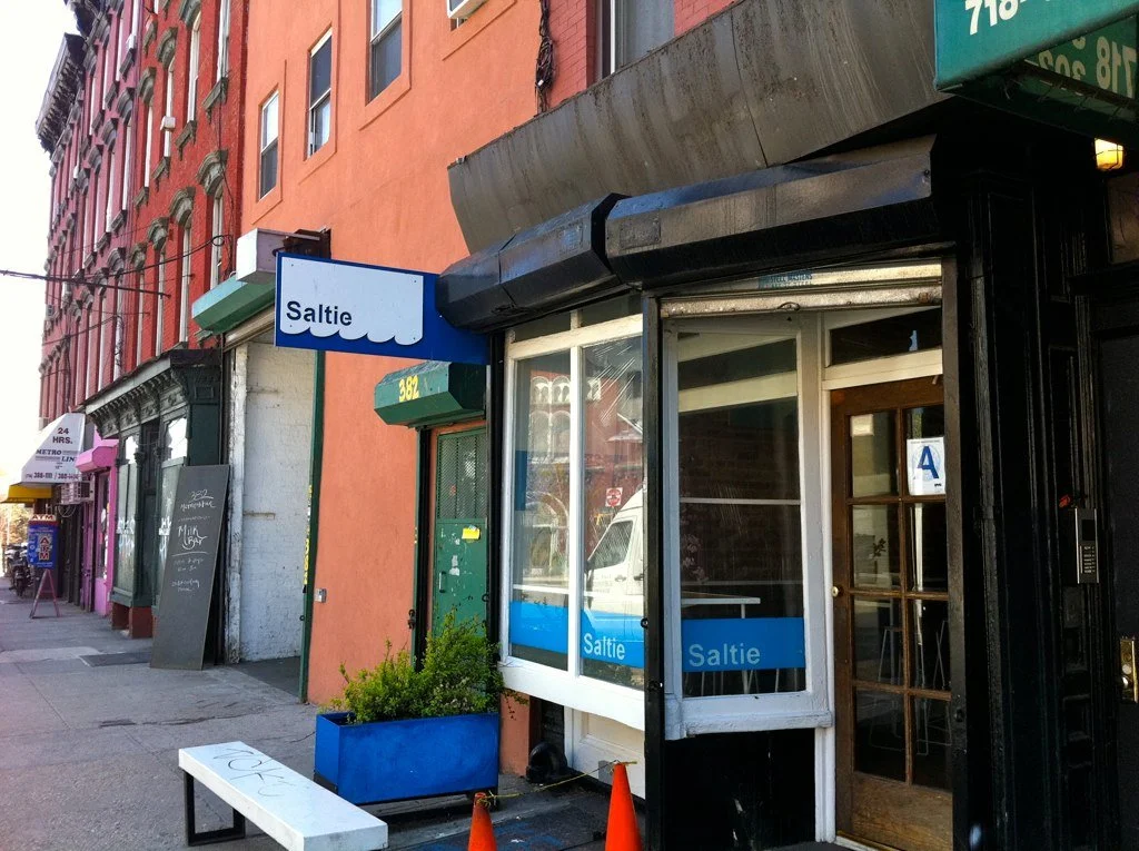 Saltie & Blue Bottle Coffee