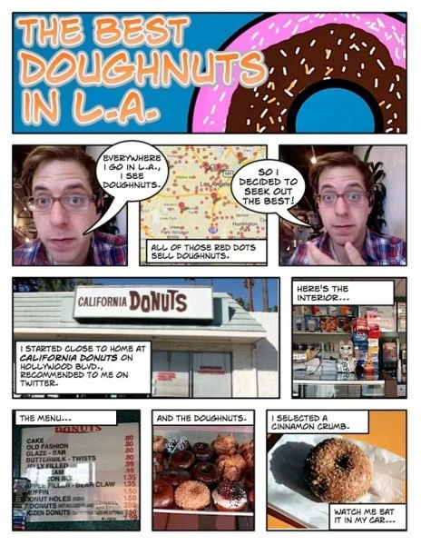 The Best Doughnuts in L.A. (A Comic Odyssey)