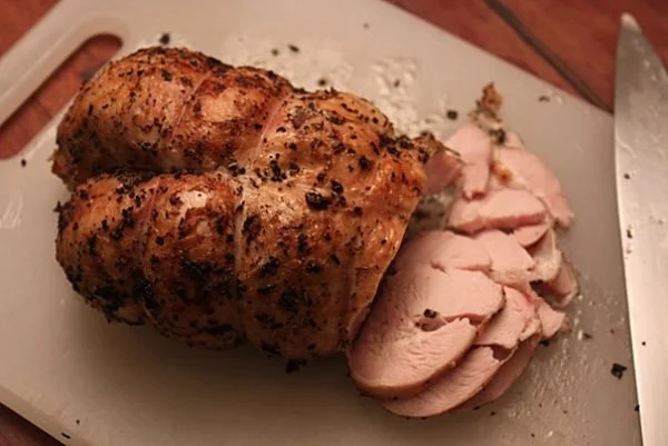 Slow-Roasted Herbed Turkey Breast