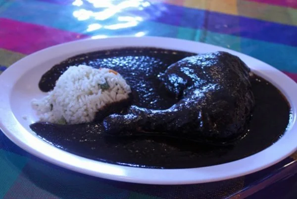 The Mole Negro at Guelaguetza