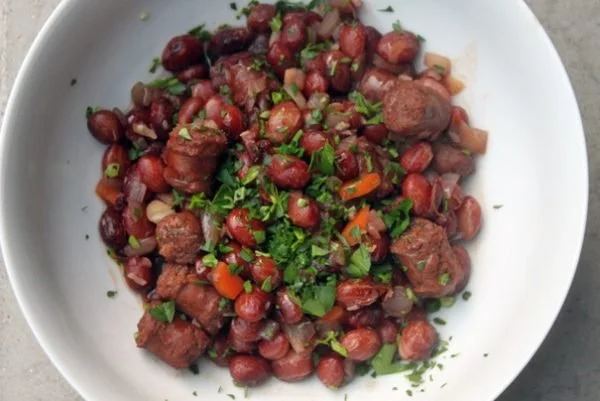 Rancho Gordo’s Good Mother Stallard Beans with Lamb Sausage (By Way of Echo Park)
