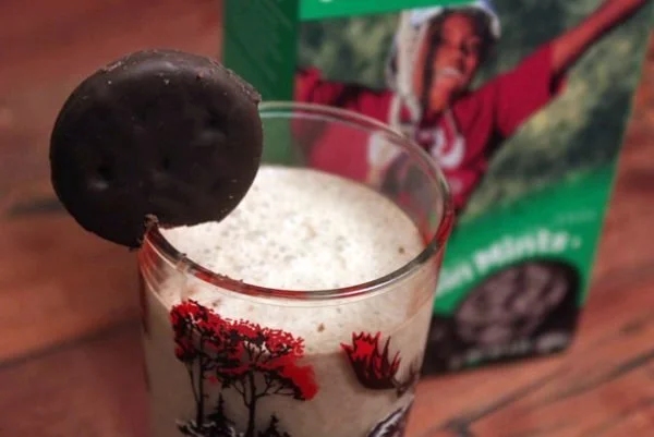 A Thin Mint Milkshake Recipe
