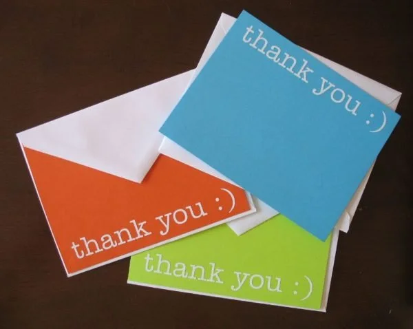 Let’s Bring Back The “Thank You” Note