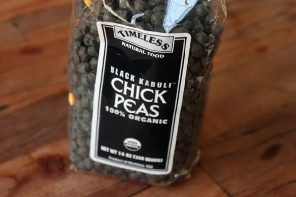 What’s Up With These Black Chickpeas?