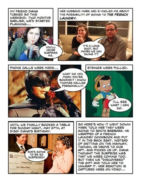 Surprise! Dinner at The French Laundry