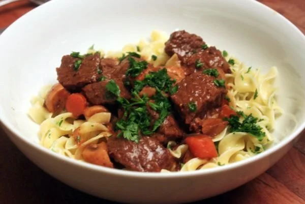 Dijon and Cognac Beef Stew
