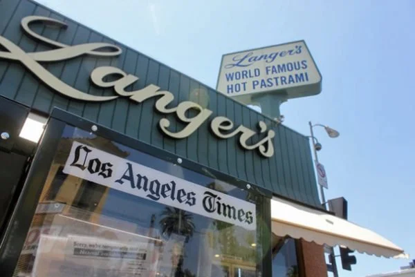 “The Finest Hot Pastrami Sandwich in the World” (Lunch at Langer’s)