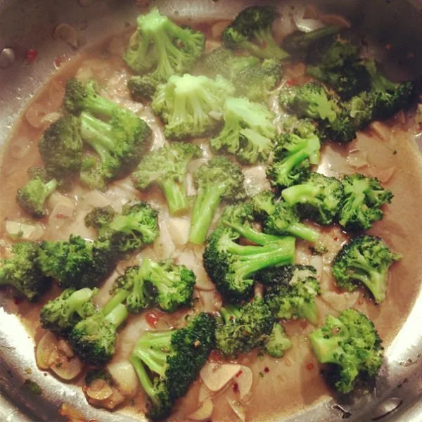 Leftover Broccoli Sauce