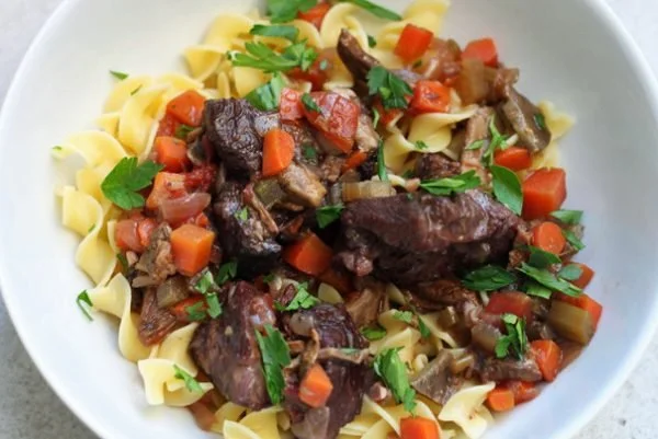 Daube de Boeuf (Beef Braised in Red Wine)