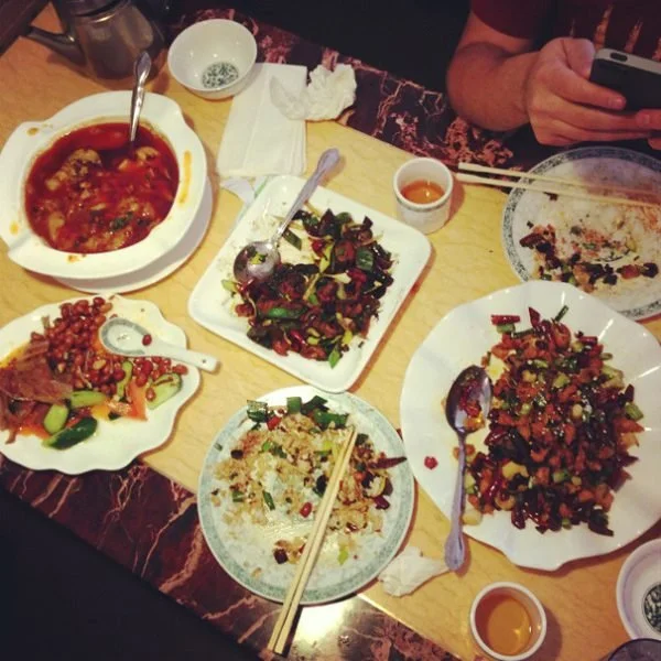 Lunch at Chung King in the San Gabriel Valley