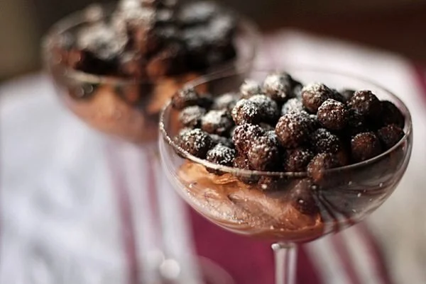 Cocoa Puffed Chocolate Mousse