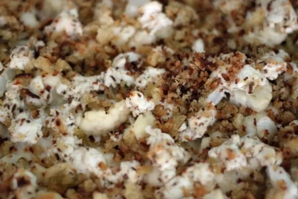 Cauliflower Gratin with Gruyère and Goat Cheese