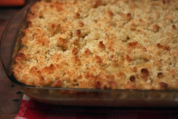 Mac with Cheddar, Gruyere & Blue Cheese