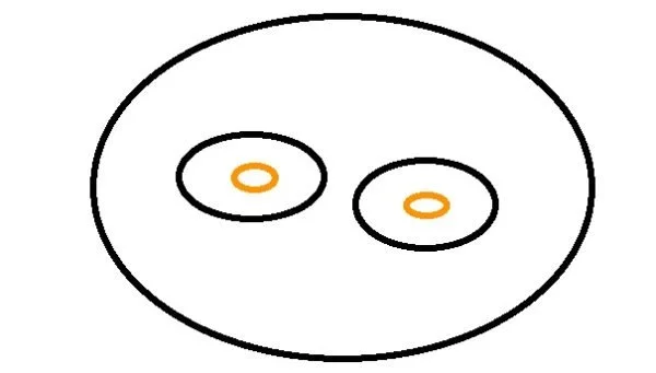 2 Deviled Eggs for 3 People