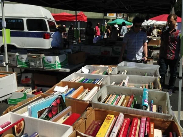 The Used Cookbook Sale at The Hollywood Farmer’s Market