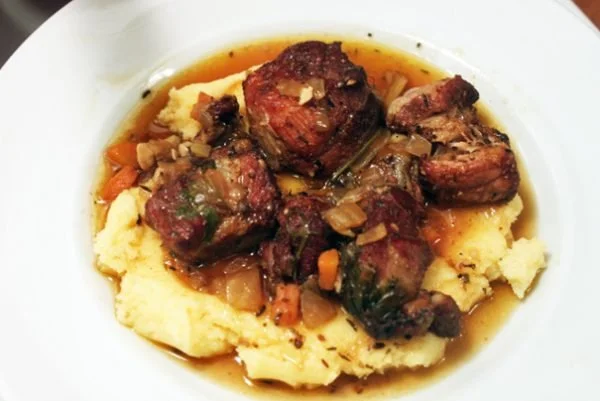 Say Hello to Fall: Spiced Pork Stew with Polenta