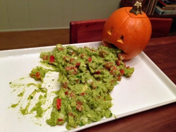 How To Serve Guacamole On Halloween