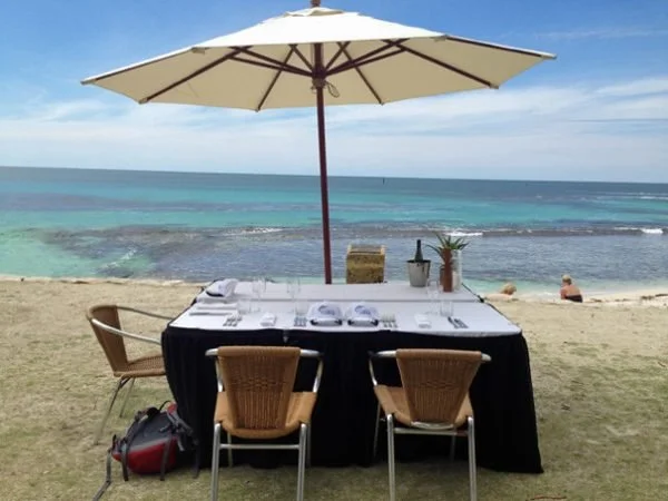 Heli to Rotto, Biking The Island, Quokkas, The Rottnest Express, A Beach Lunch and A Colombian Dinner