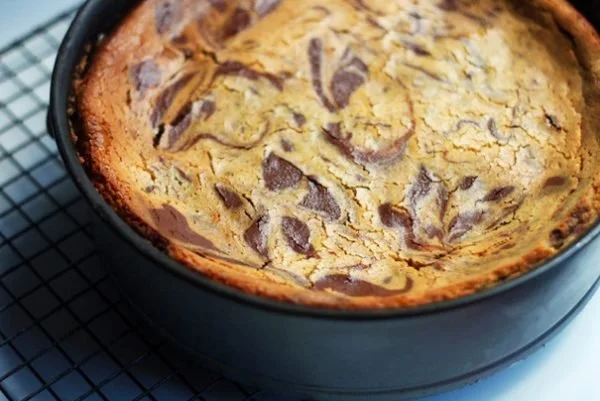 Chocolate Pumpkin Cheesecake