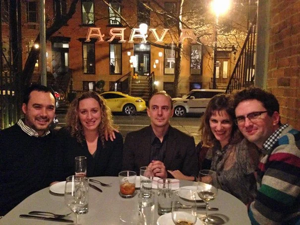 Dinner with Cara and Dara at La Vara