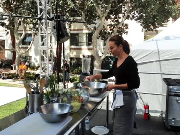 Watching Suzanne Goin Cook (With Special Appearances By Jackie Collins, Hugh Acheson, Scott Conant and Carla Hall)