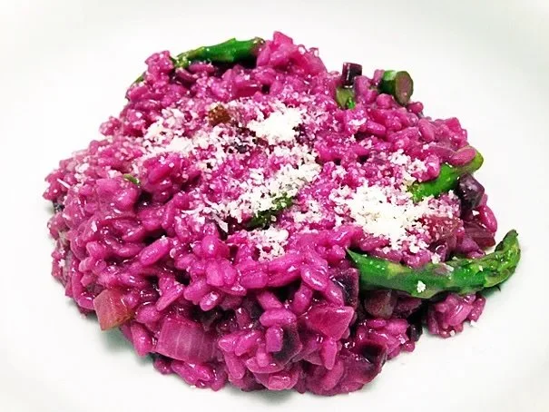 Psychedelic Purple Risotto