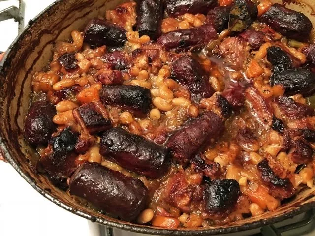 Pork Belly and Smoked Sausage Cassoulet