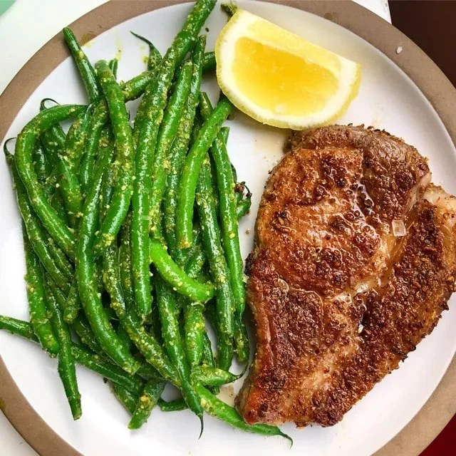 Toss Your Beans in Pesto