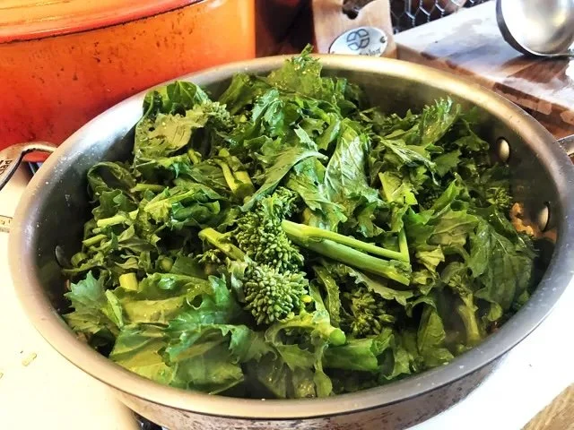 Lots of Broccoli Rabe, A Little Pasta